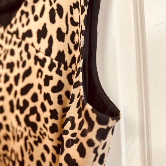 Kasper Leopard Dress Size 16 - Picture 5 of 8